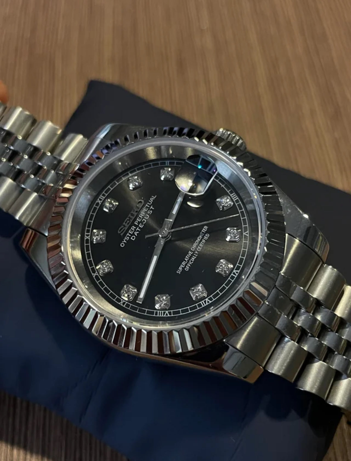 DATEJUST MOD BLACK DIAMONDS