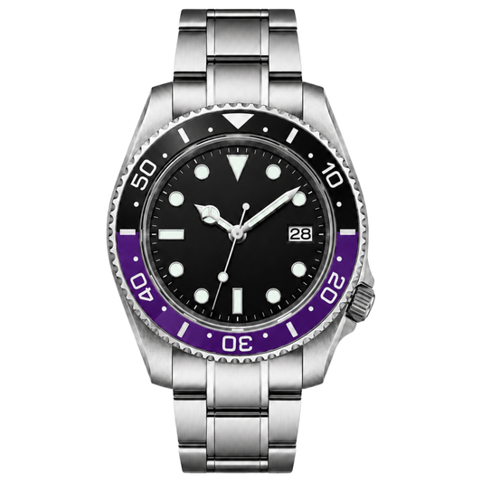 Montreval Montier TWO Tone Steel – automatic watch, stainless steel case and bracelet