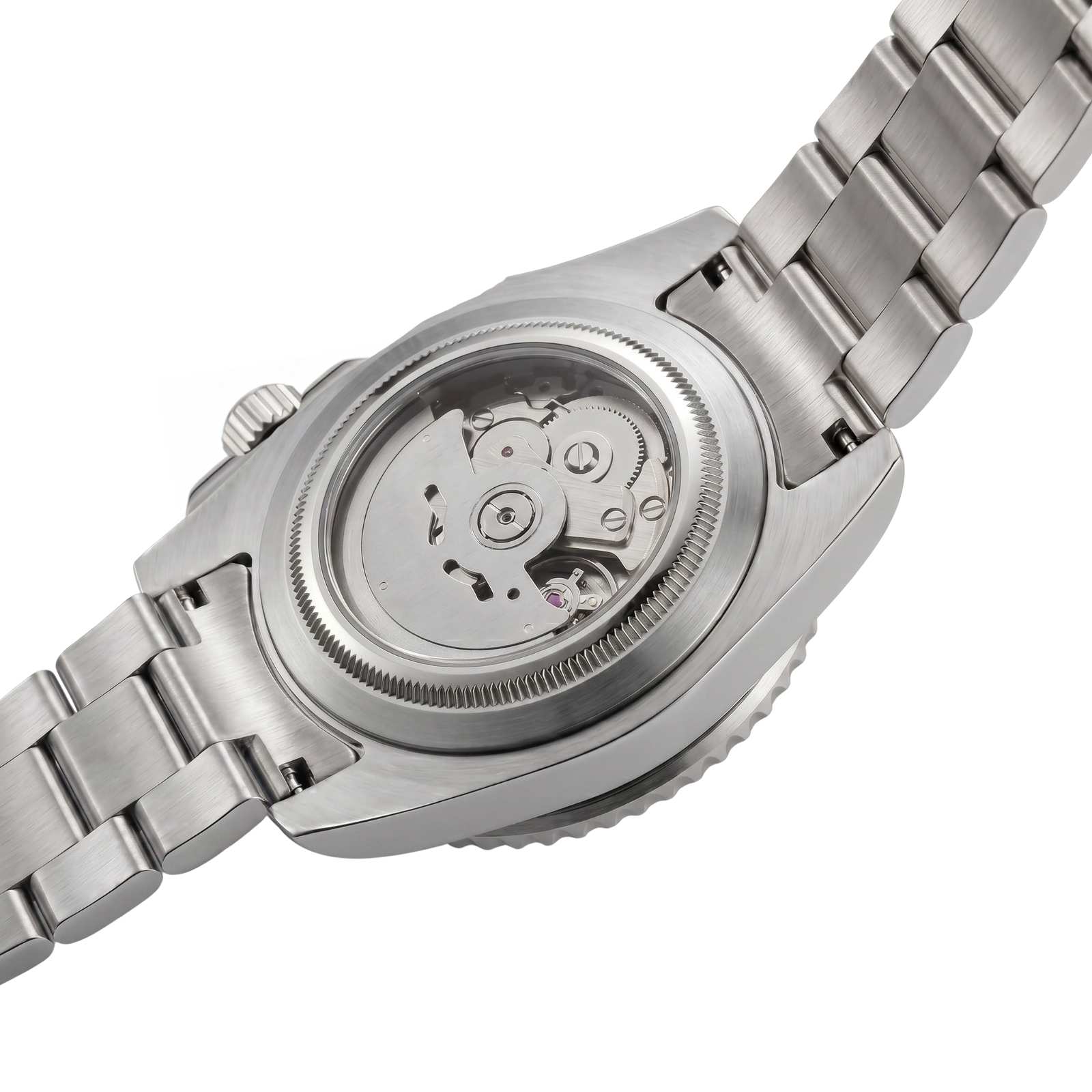 Montreval Montier Diver Steel – automatic watch, stainless steel case and bracelet