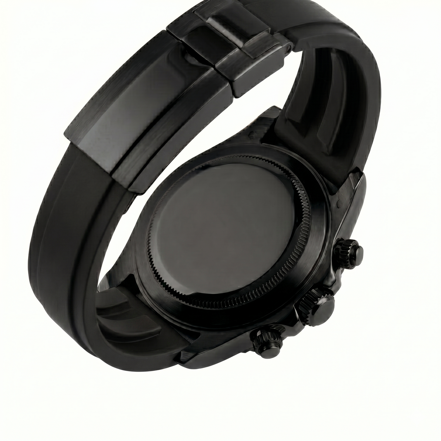 Montreval Torvex ALL Black – automatic watch, stainless steel case and bracelet