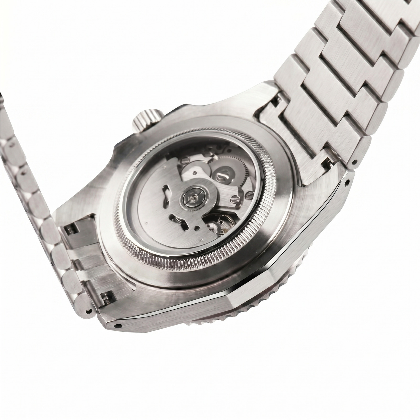 Montreval Artis Yellow Steel – automatic watch, stainless steel case and bracelet