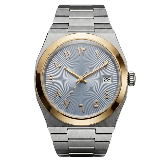 Montreval Tolaris ICE TWO Tone – automatic watch, stainless steel case and bracelet