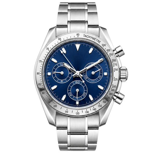 Montreval Torvex Ocean Steel – automatic watch, stainless steel case and bracelet