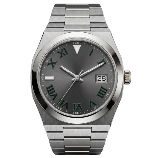 Montreval Tolaris Padel Steel – automatic watch, stainless steel case and bracelet