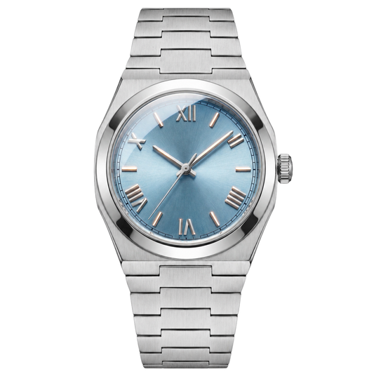 Montreval Artis ICE Steel – automatic watch, stainless steel case and bracelet