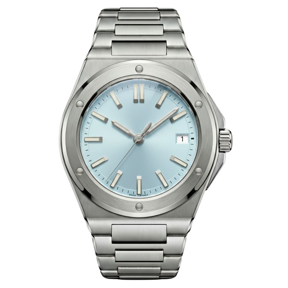 Montreval Valtor SKY Steel – automatic watch, stainless steel case and bracelet