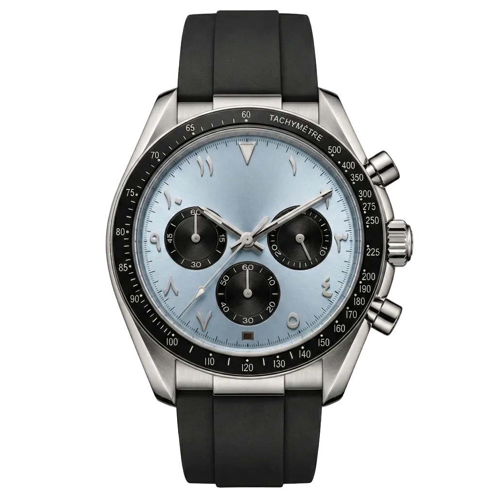 Montreval Torvex ICE Steel Rubber – automatic watch, stainless steel case and bracelet