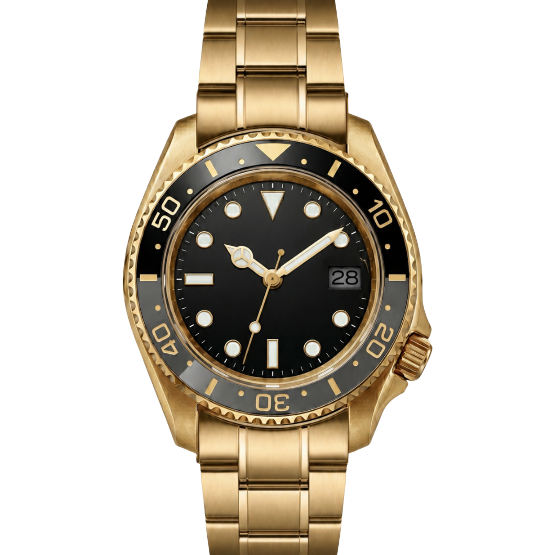 Montreval Montier Grey TWO Tone – automatic watch, stainless steel case and bracelet