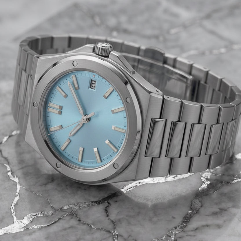Montreval Valtor SKY Steel – automatic watch, stainless steel case and bracelet