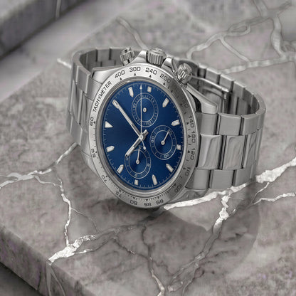 Montreval Torvex Ocean Steel – automatic watch, stainless steel case and bracelet