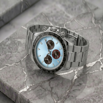 Montreval Torvex ICE Steel – automatic watch, stainless steel case and bracelet